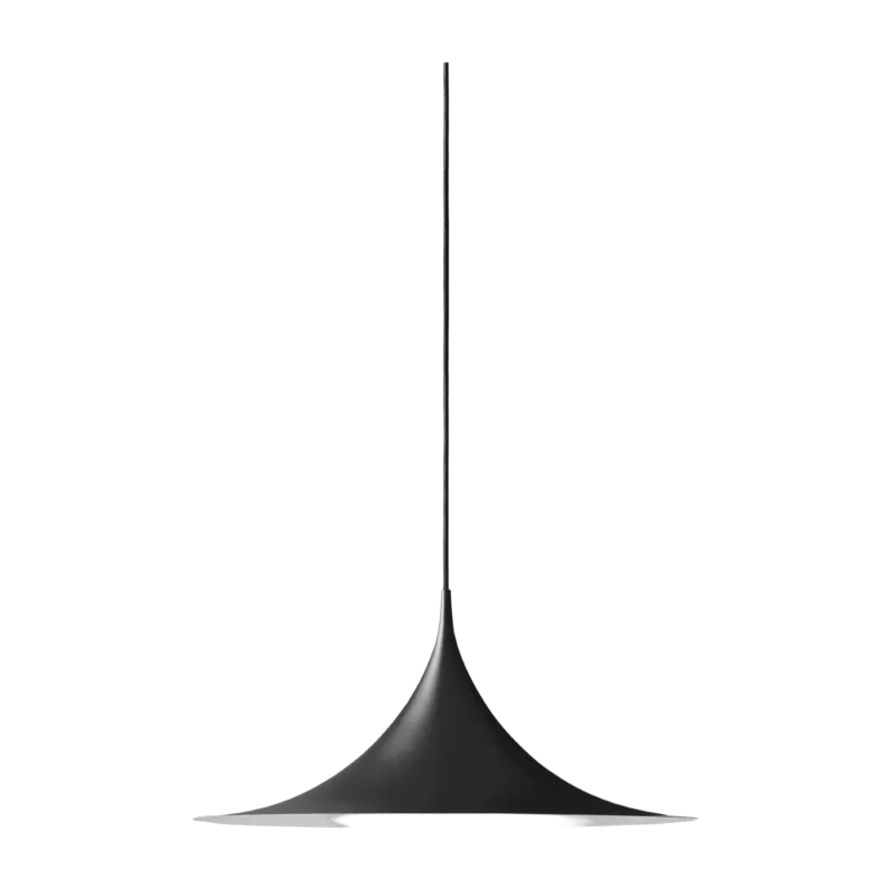 Suspension en métal noir 30 cm Semi - Gubi - The Cool Republic
