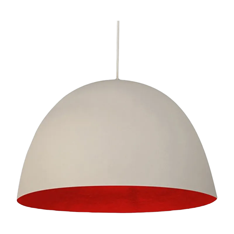 Suspension en nébulite grise et rouge H20 - In-es.artdesign - The Cool Republic