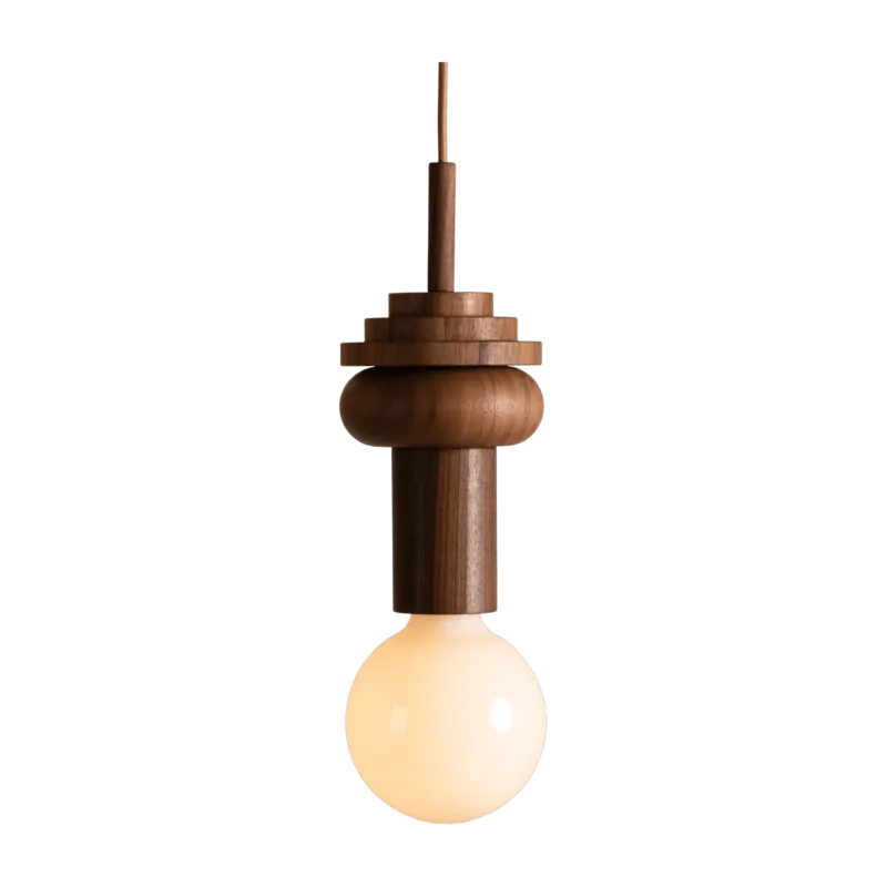Suspension en noyer Junit Pino - Schneid Studio - The Cool Republic