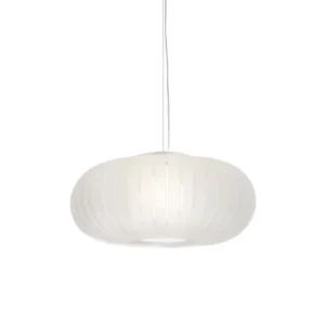 Suspension en plastique recyclé blanc givrée 50cm Teresa Frozen - Kartell - The Cool Republic