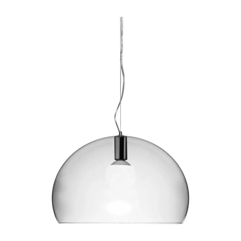 Suspension en plexiglas transparent 52cm FL/Y - Kartell - The Cool Republic