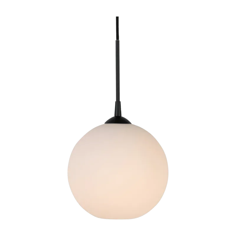 Suspension en verre noir 25 cm Capo - Belid - The Cool Republic