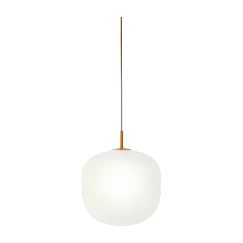 Suspension en verre orange 12 cm Rime - Muuto - The Cool Republic