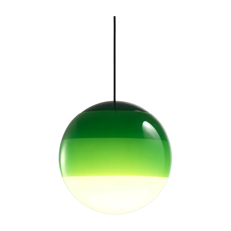 Suspension globe 20 cm vert Dipping Light - Marset - The Cool Republic