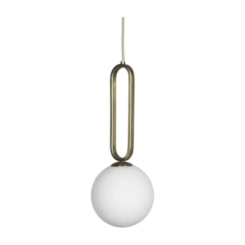 Suspension globe en laiton doré Cime - ENO Studio - The Cool Republic