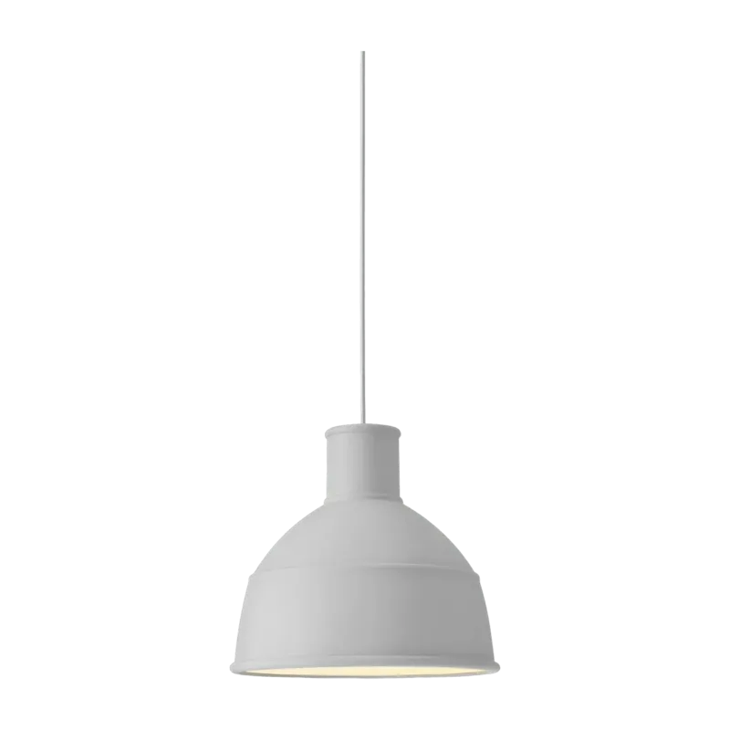 Suspension gris clair Unfold - Muuto - The Cool Republic