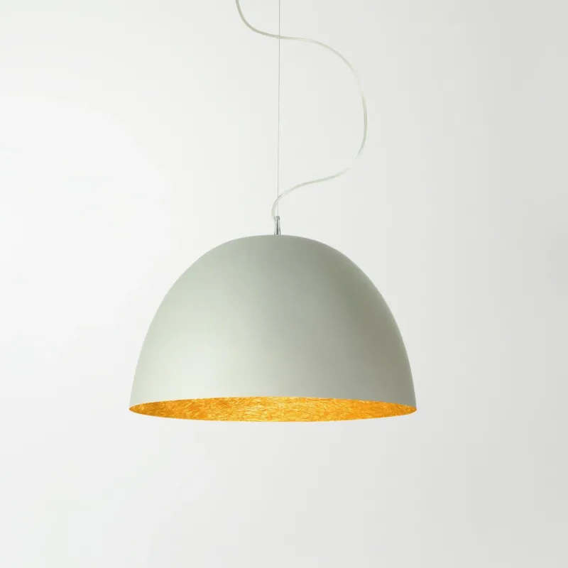 Suspension grise et dorée H20 Cemento - In-es.artdesign - The Cool Republic