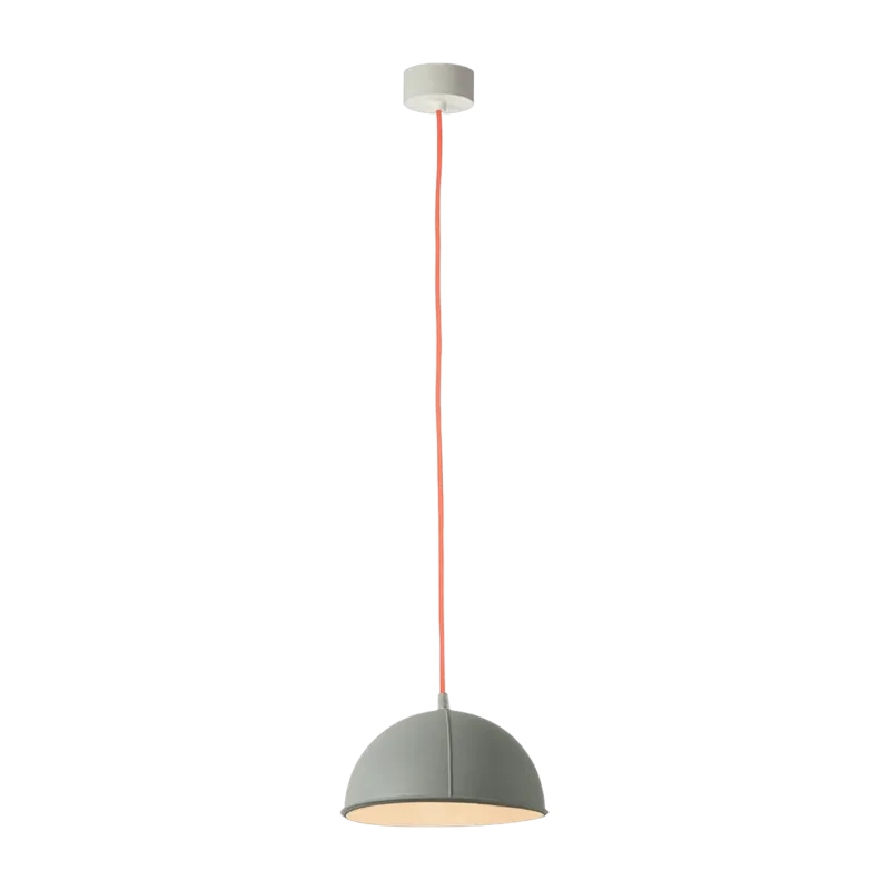 Suspension grise et orange Pop 1 - In-es.artdesign - The Cool Republic