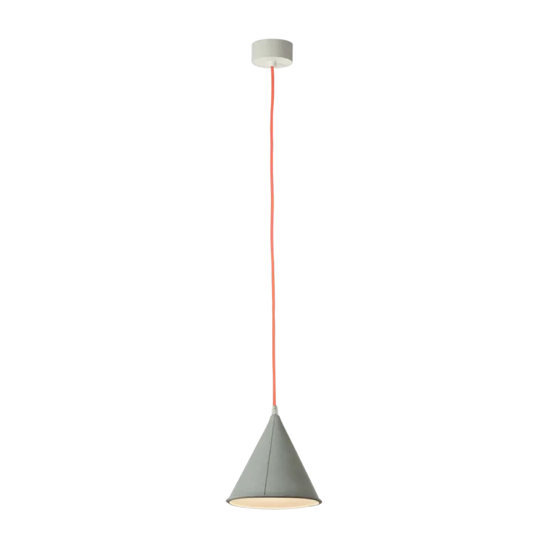 Suspension grise et orange Pop 2 - In-es.artdesign - The Cool Republic