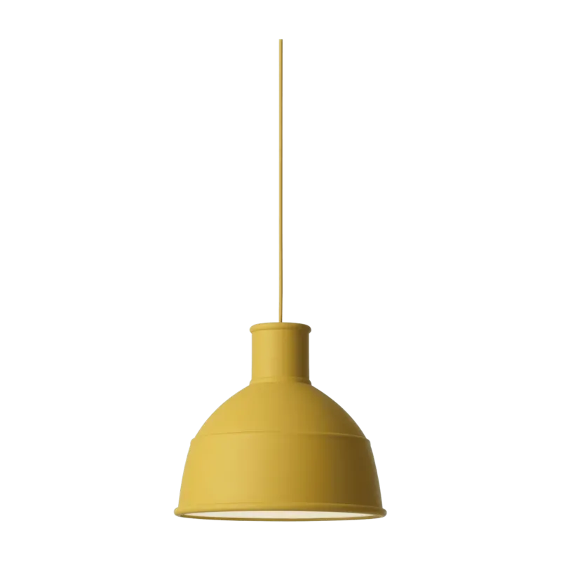 Suspension jaune moutarde Unfold - Muuto - The Cool Republic