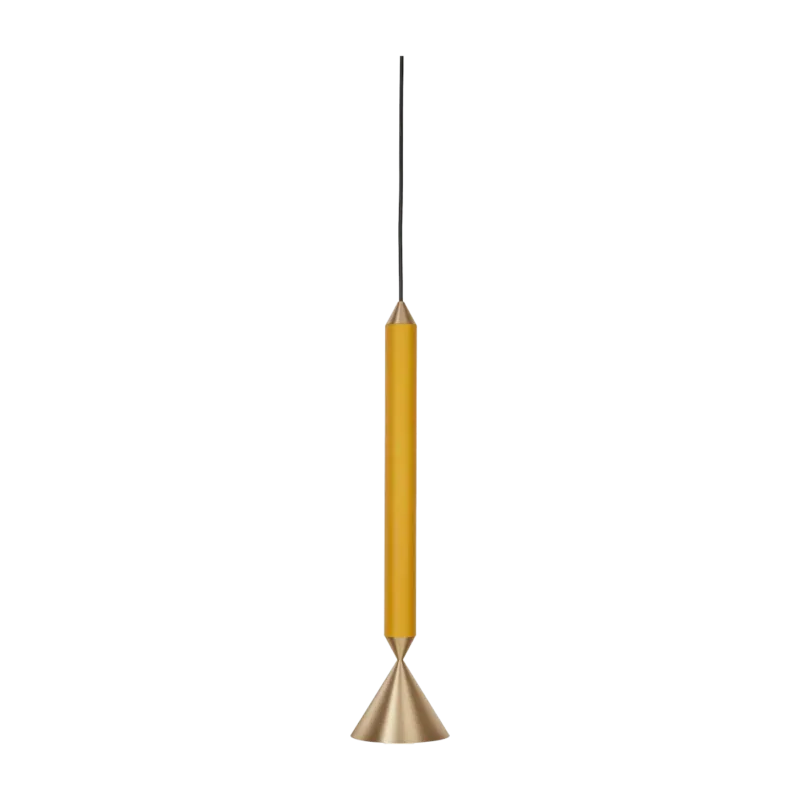 Suspension laiton poli gold Apollo 39 - Pholc - The Cool Republic