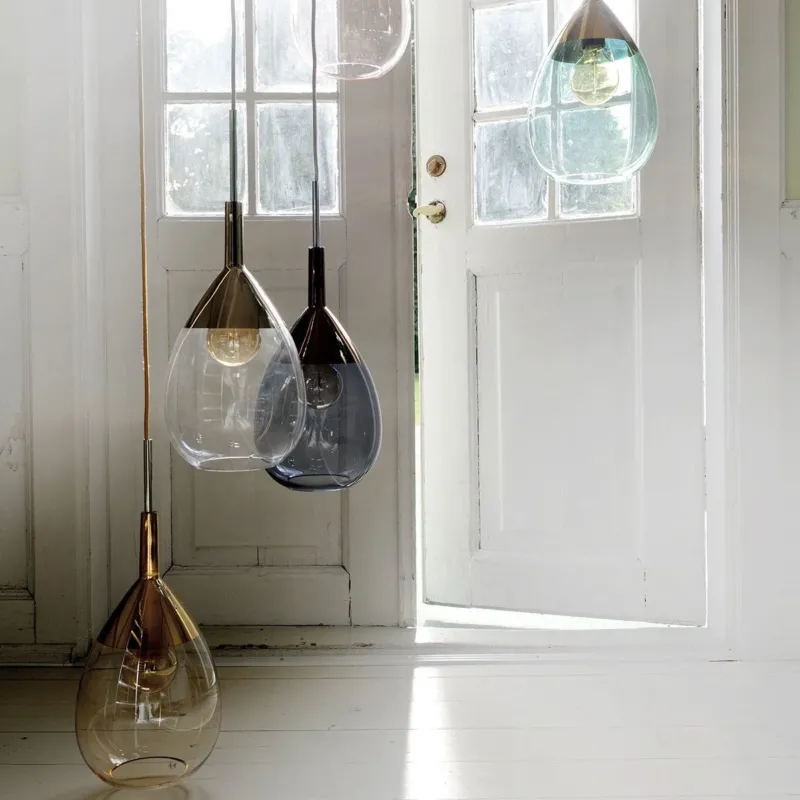 Suspension Lute Bleu et Cuivre - Ebb & Flow - The Cool Republic