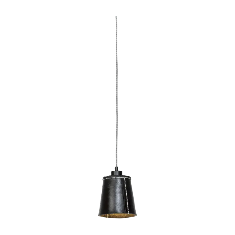 Suspension noire en pneu recyclé Amazon - Good & Mojo - The Cool Republic