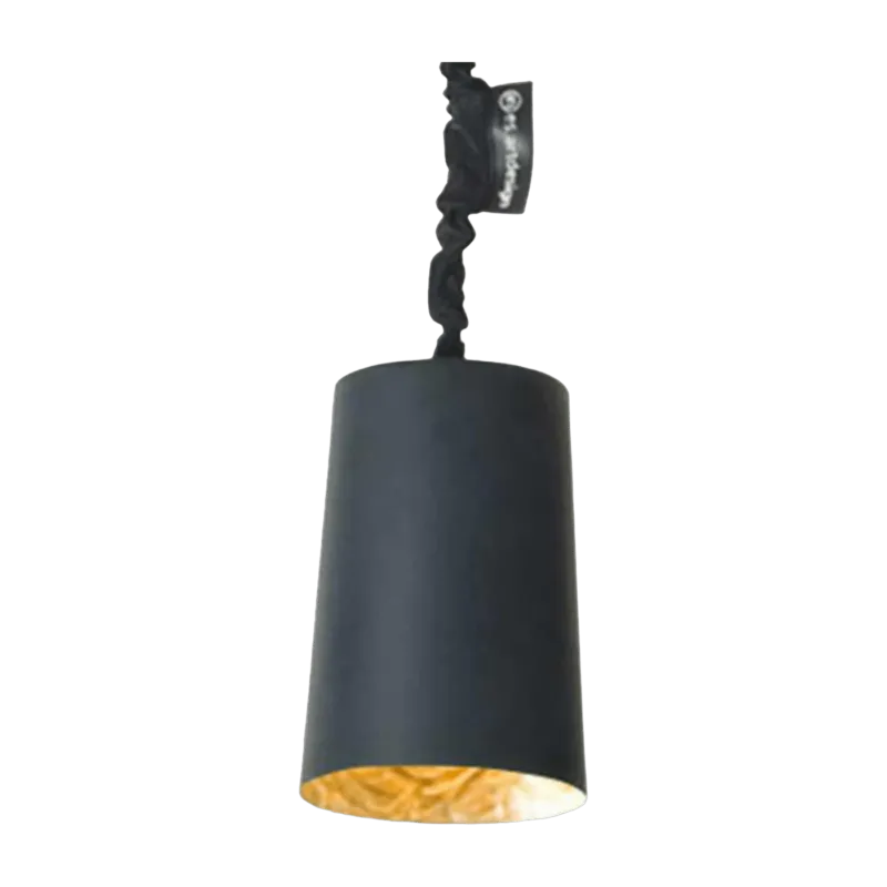 Suspension noire et dorée Paint Lavagna - In-es.artdesign - The Cool Republic