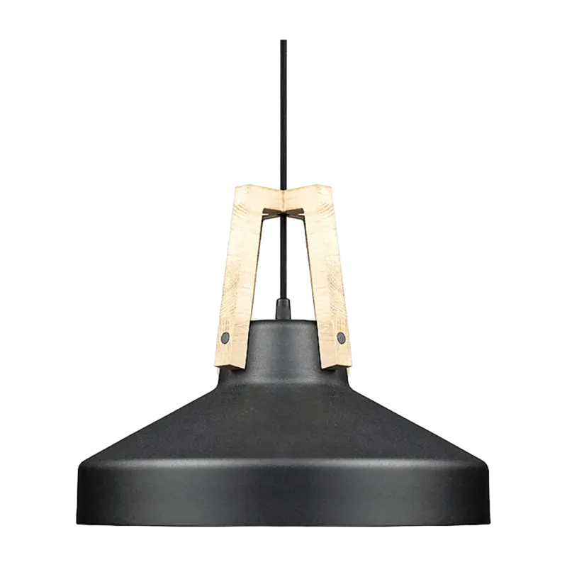 Suspension noire et or 33 cm Work - Loftyou - The Cool Republic