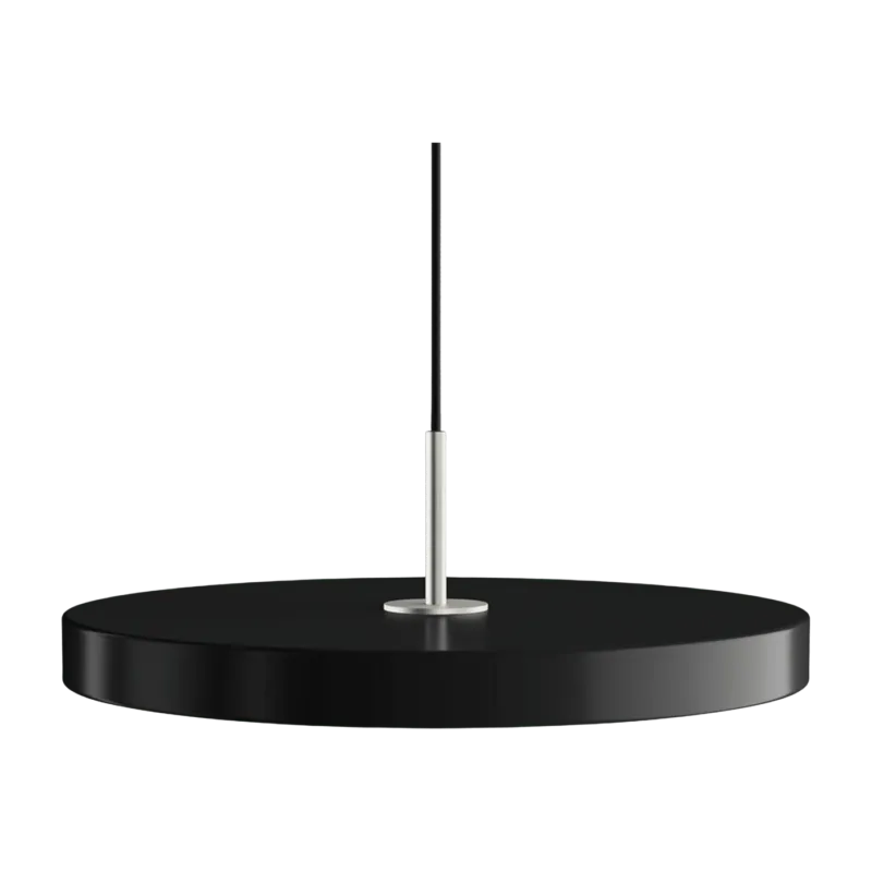 Suspension noire LED détail acier Asteria - UMAGE - The Cool Republic