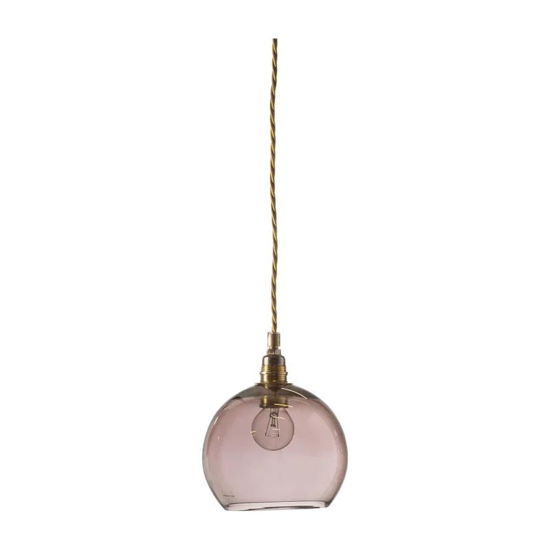 Suspension Ø15,5 cm Rowan Obsidienne - Ebb & Flow - The Cool Republic
