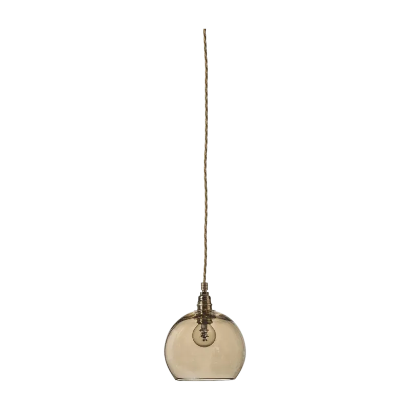 Suspension Ø15,5 cm Rowan Or fumé - Ebb & Flow - The Cool Republic