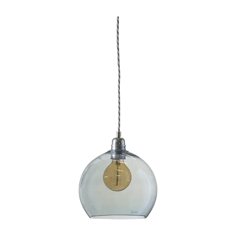 Suspension Ø22 cm Rowan Bleu Topaze - Ebb & Flow - The Cool Republic