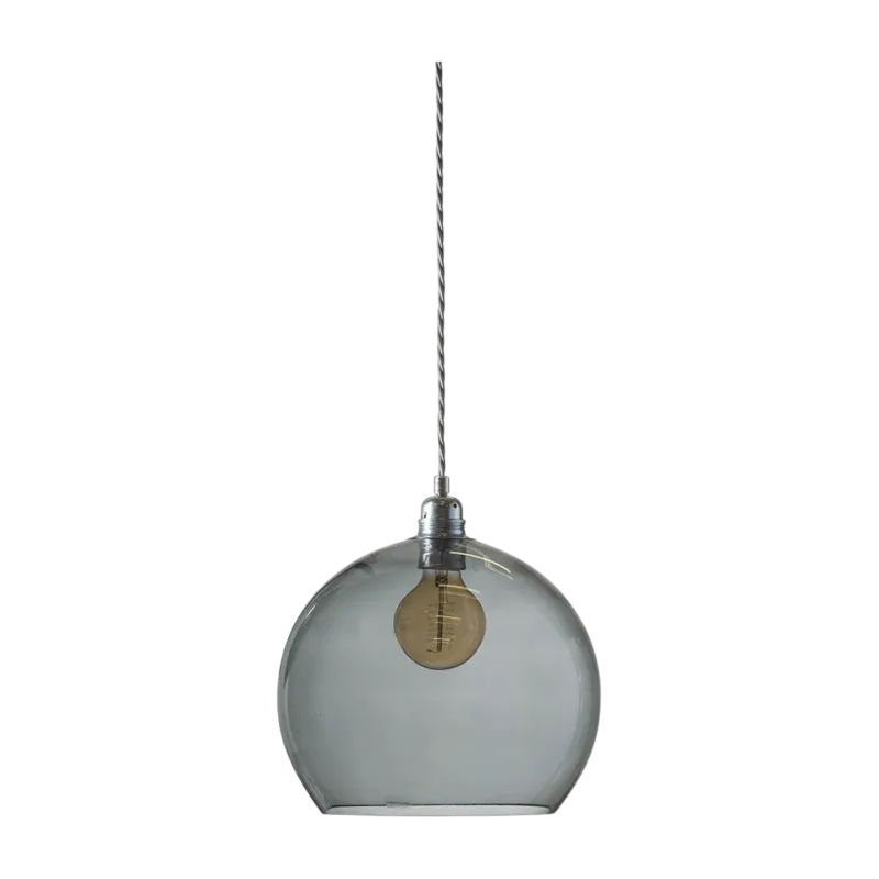 Suspension Ø28 cm Rowan Gris fumé - Ebb & Flow - The Cool Republic