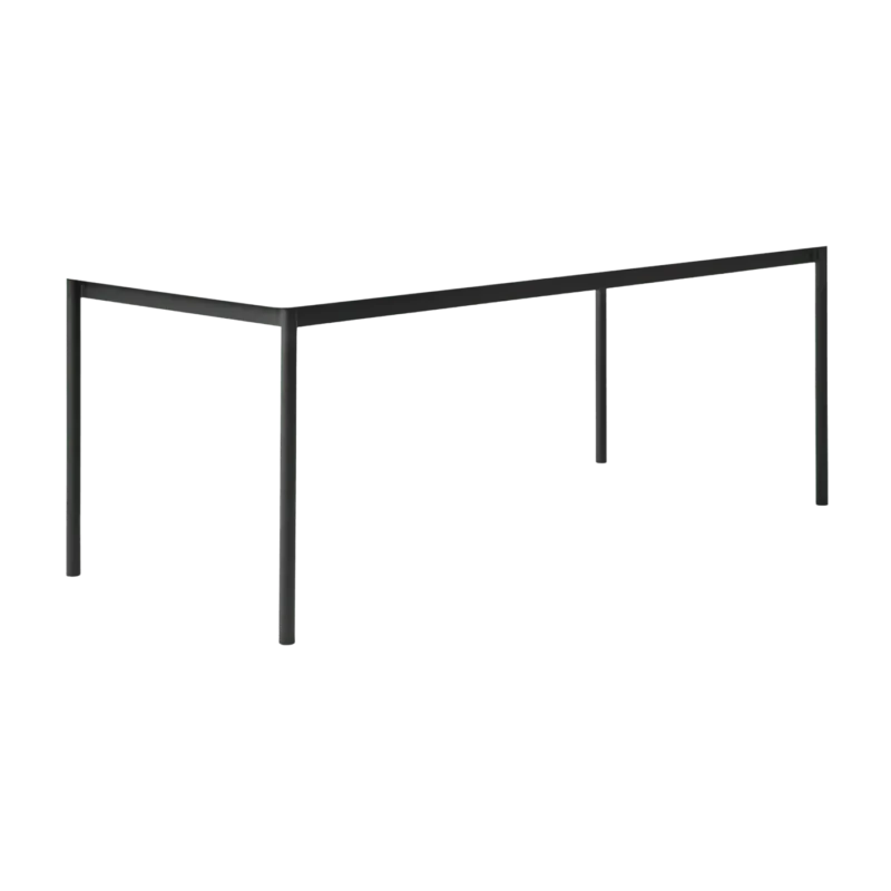 Table 190 cm blanche piétement noir Base - Muuto - The Cool Republic