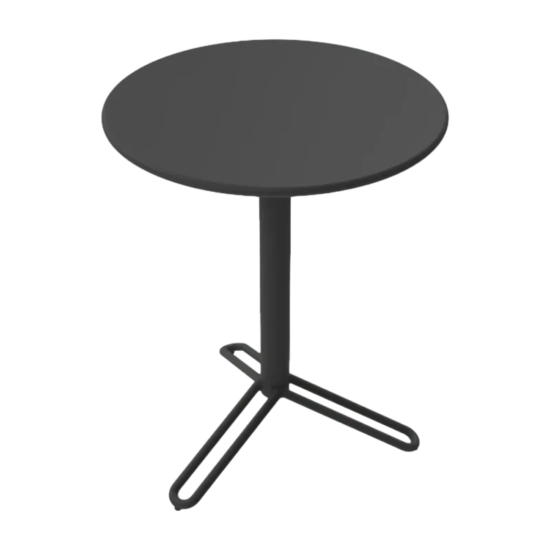 Table 60cm charbon Huggy Bistro - Maiori - The Cool Republic