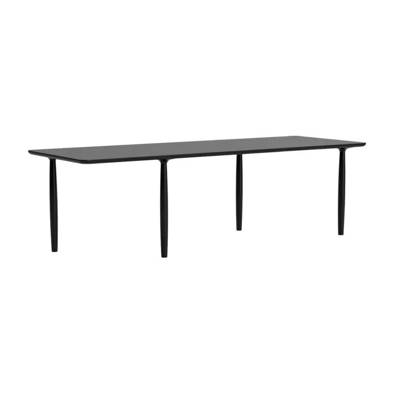 Table à dîner en chêne noir 95 x 250 cm Oku - NORR11 - The Cool Republic