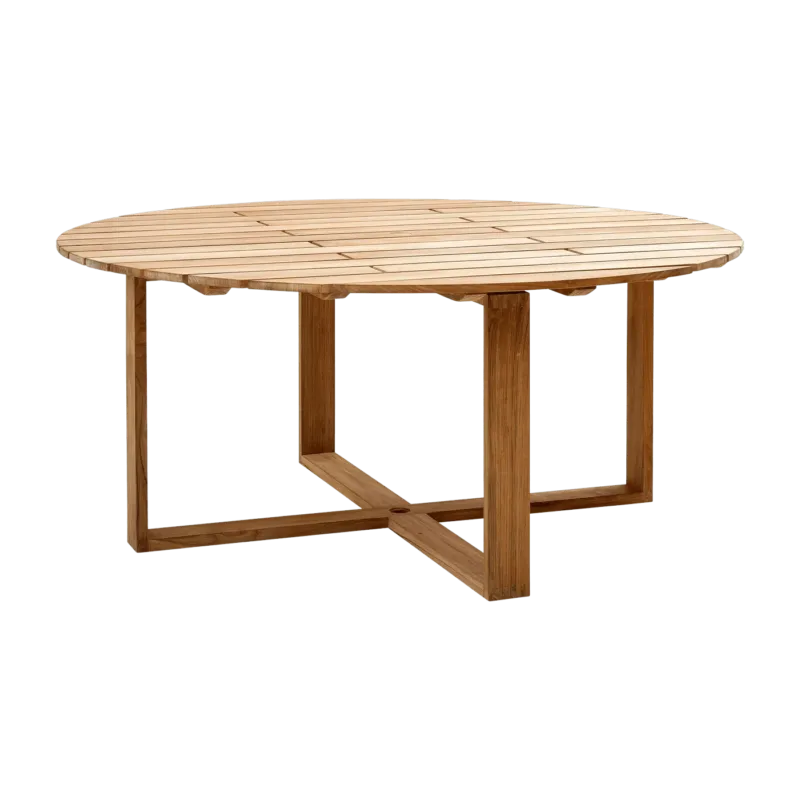Table à manger 170 cm en teck Endless - Cane-Line - The Cool Republic