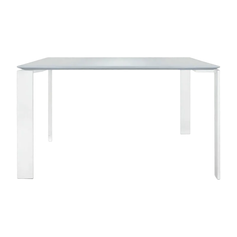 Table à manger blanc 128x128 Four tavolo - Kartell - The Cool Republic
