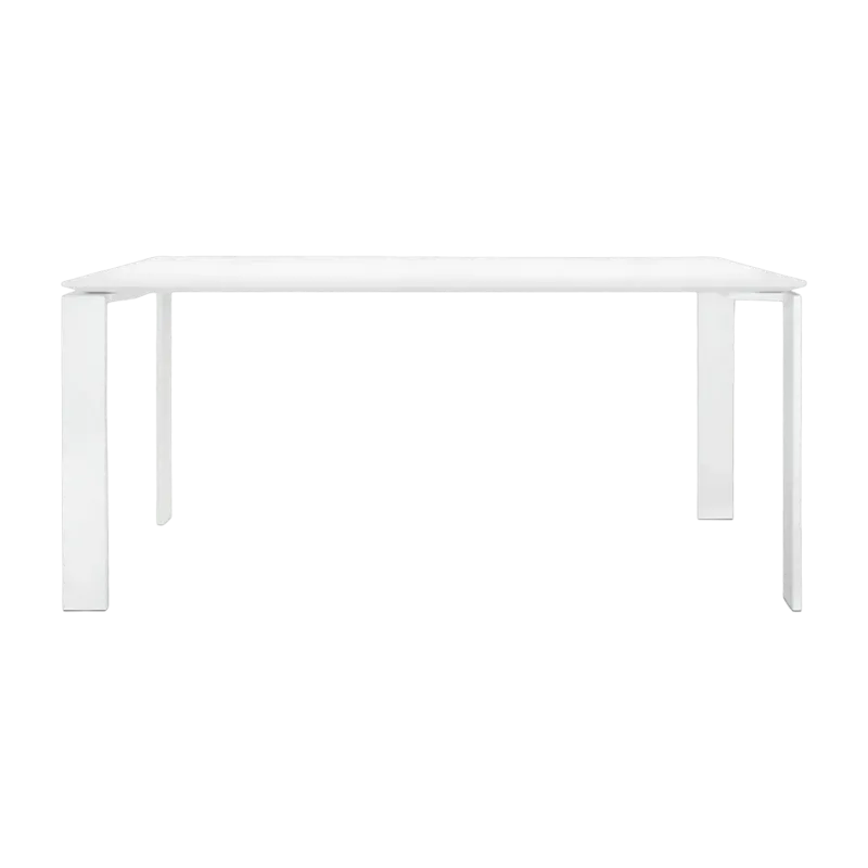Table à manger blanc 158x79 Four tavolo - Kartell - The Cool Republic