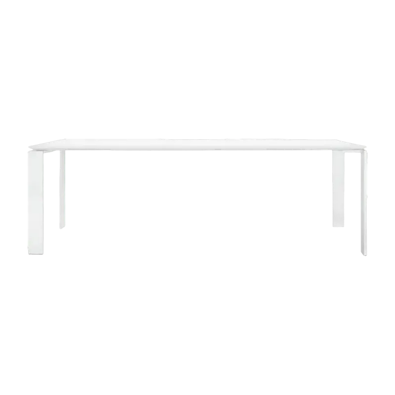 Table à manger blanc 223x79 Four tavolo - Kartell - The Cool Republic