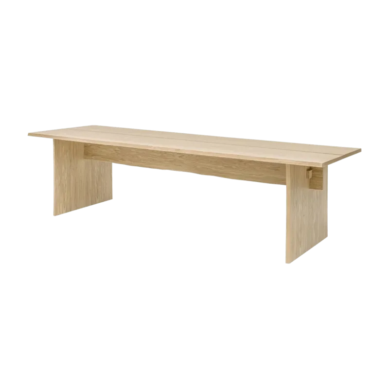 Table à manger en chêne 275 cm Bookmatch - Hem - The Cool Republic