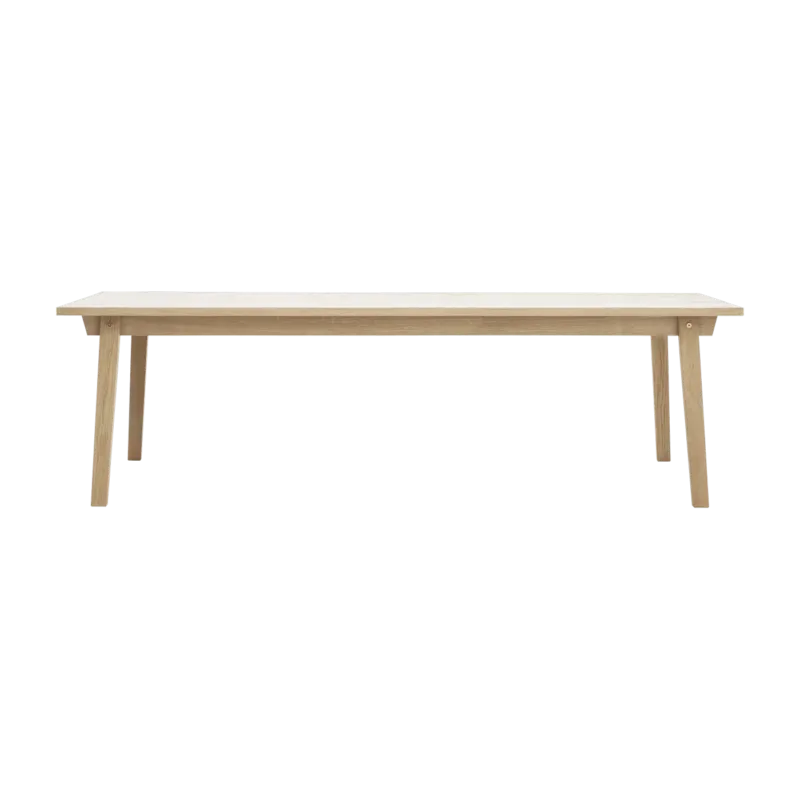 Table à manger en chêne naturel 250 cm Slice Oak - Normann Copenhagen - The Cool Republic