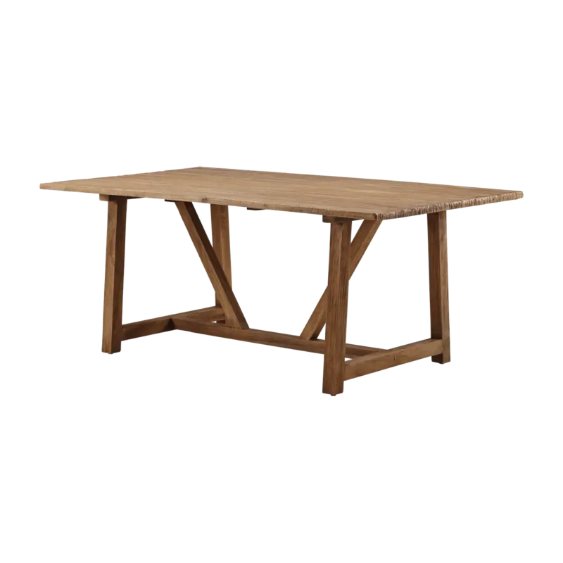 Table à manger en teck recyclé 180 cm Lucas - Sika Design - The Cool Republic