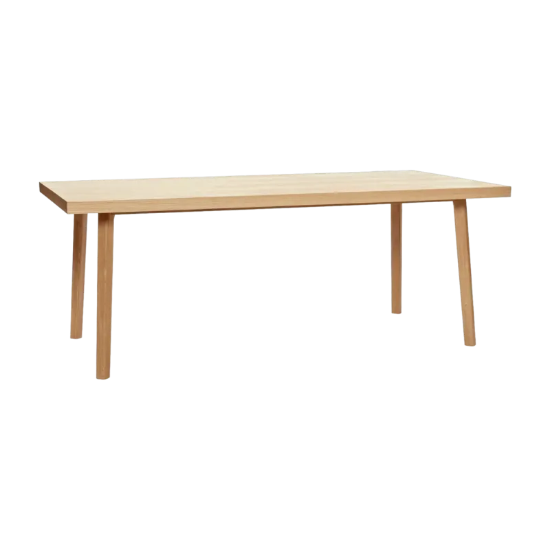 Table à manger rectangulaire en chêne - Hübsch - The Cool Republic