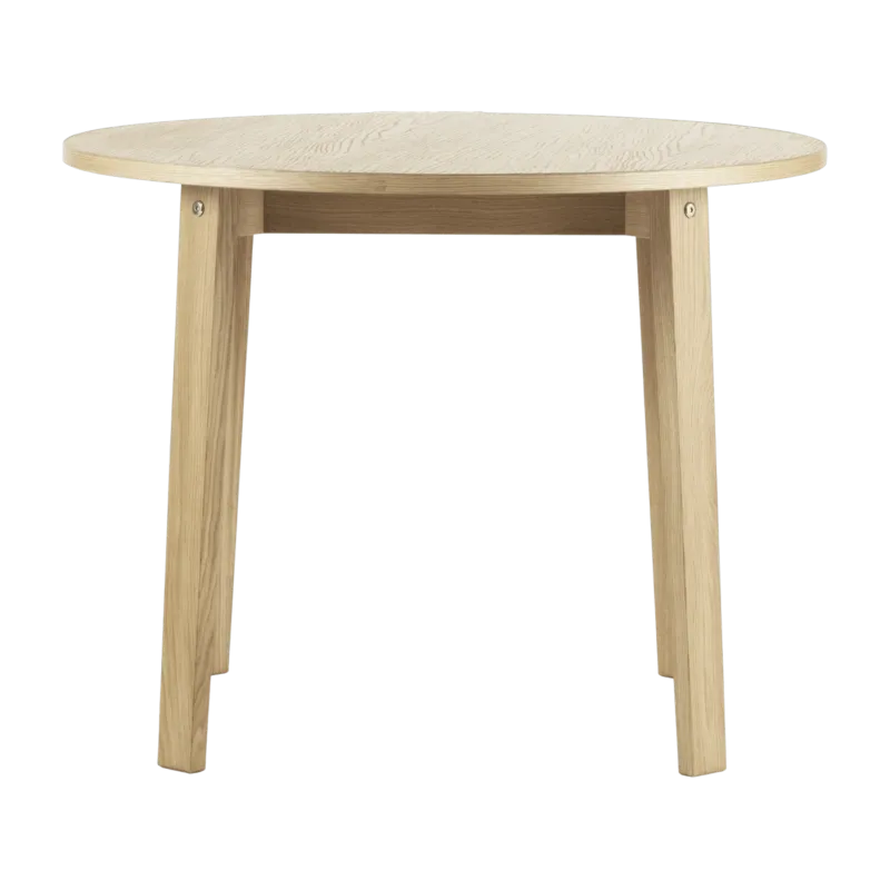 Table à manger ronde en chêne naturel 95 cm Slice Oak - Normann Copenhagen - The Cool Republic