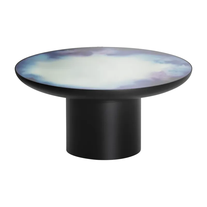 Table basse bleu-violet 75 cm Francis - Petite Friture - The Cool Republic