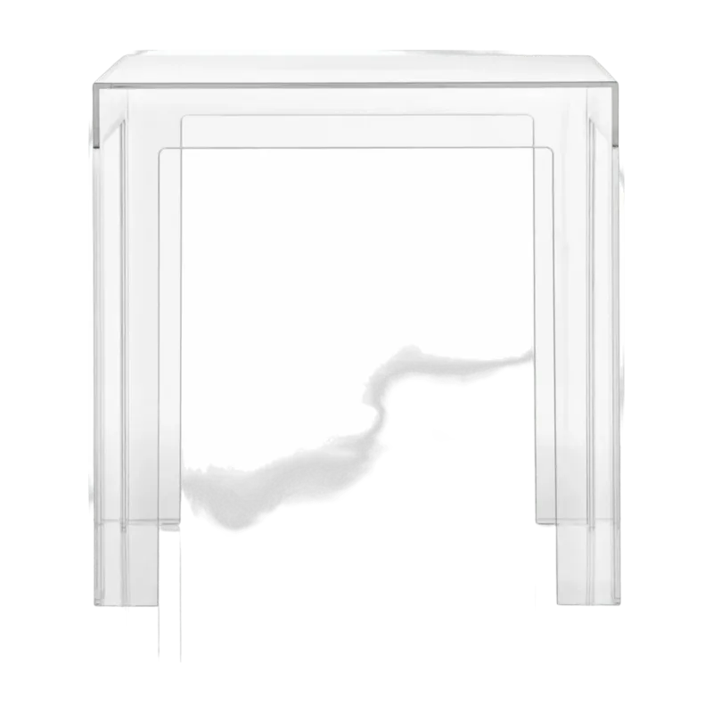 Table basse design transparente Jolly - Kartell - The Cool Republic