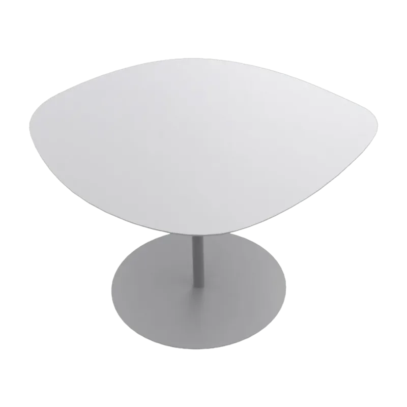 Table basse en acier blanche Galet n°1 - Matière Grise - The Cool Republic