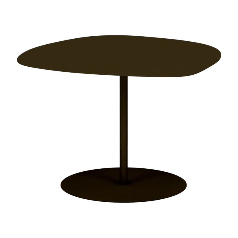 Table basse en acier mat bronze 37 cm Galet 03 - Matière Grise - The Cool Republic