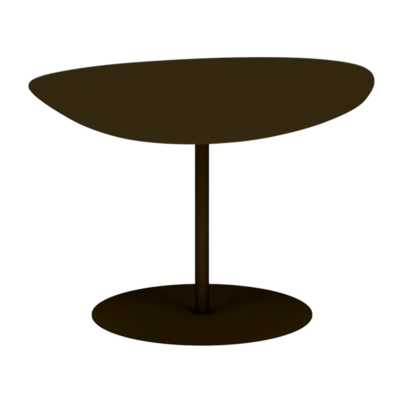 Table basse en acier mat bronze 39 cm Galet 02 - Matière Grise - The Cool Republic