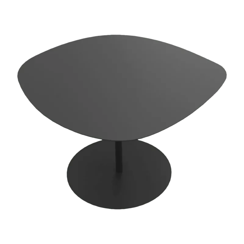 Table basse en acier noir Galet n°1 - Matière Grise - The Cool Republic