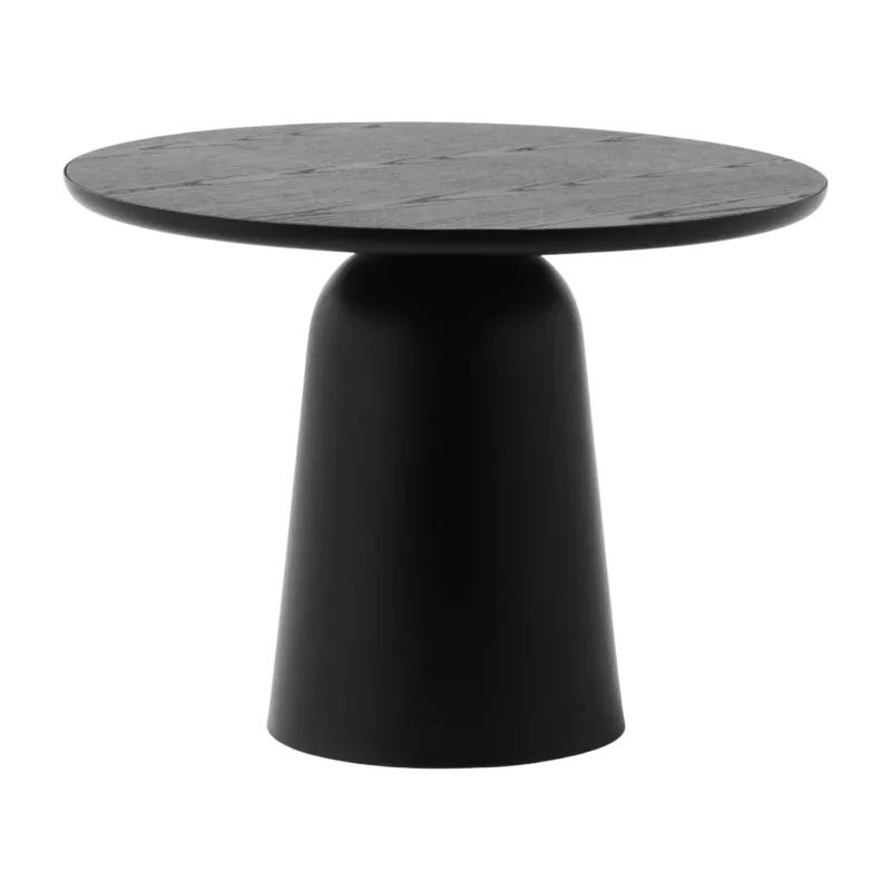 Table basse en acier noire Turn table noir - Normann Copenhagen - The Cool Republic