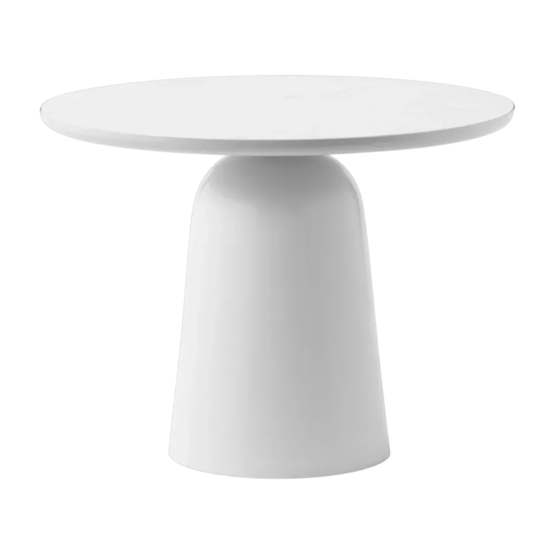 Table basse en acier warm grey Turn table Warm Grey - Normann Copenhagen - The Cool Republic