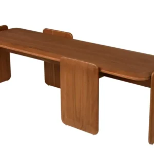Table basse en bois mindi 155x50x46cm Mika - Versmissen - The Cool Republic