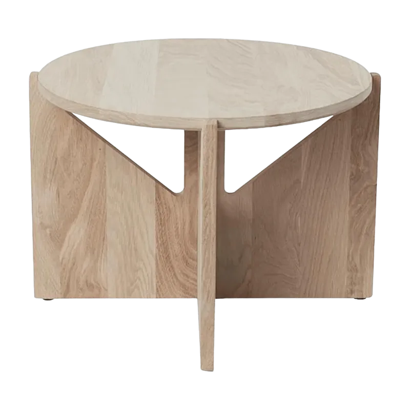 Table basse en chêne naturel - Kristina Dam Studio - The Cool Republic