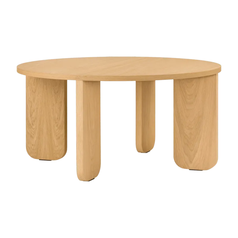 Table basse en chêne naturel L Kuvu - noo.ma - The Cool Republic