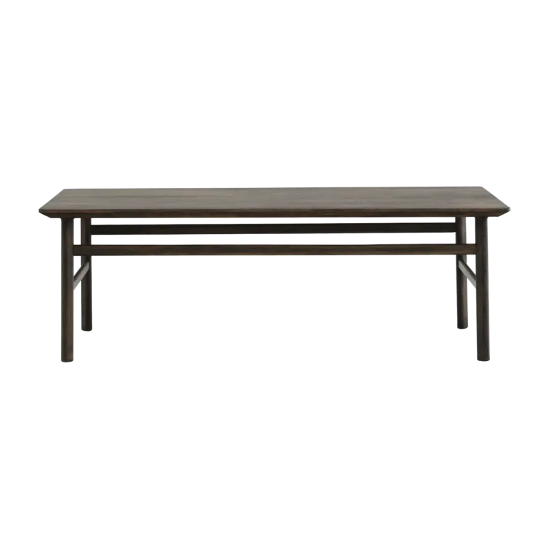 Table basse en chêne teinté L Grow Smoked oak - Normann Copenhagen - The Cool Republic