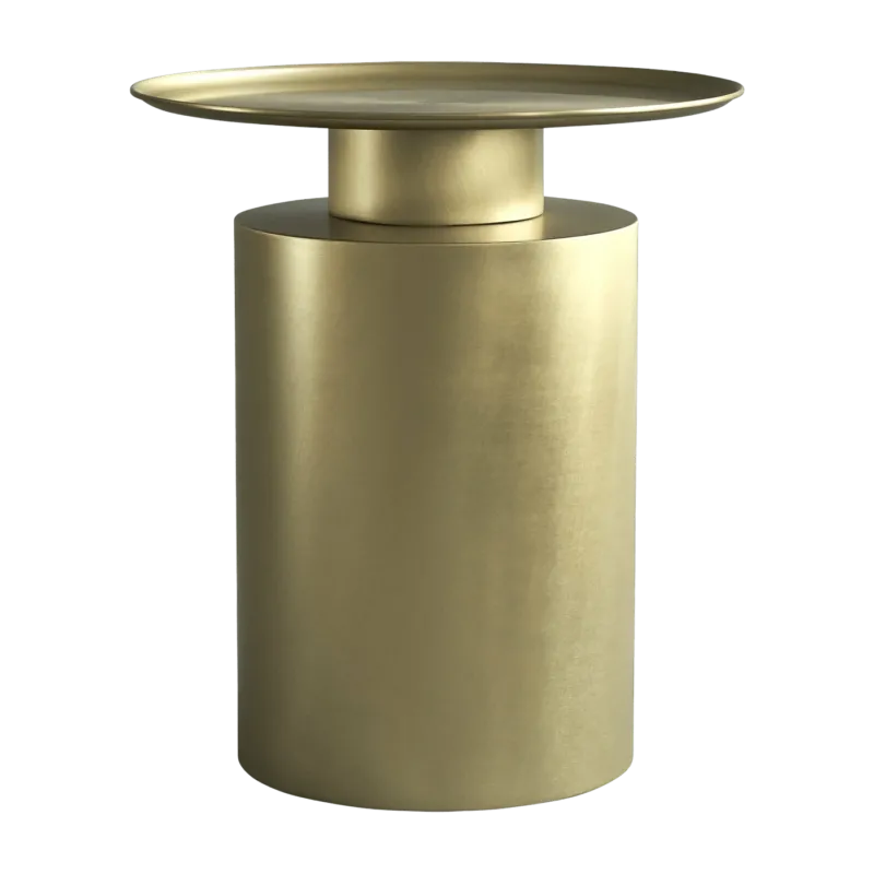 Table basse en laiton 50 cm Pillar - 101 Copenhagen - The Cool Republic