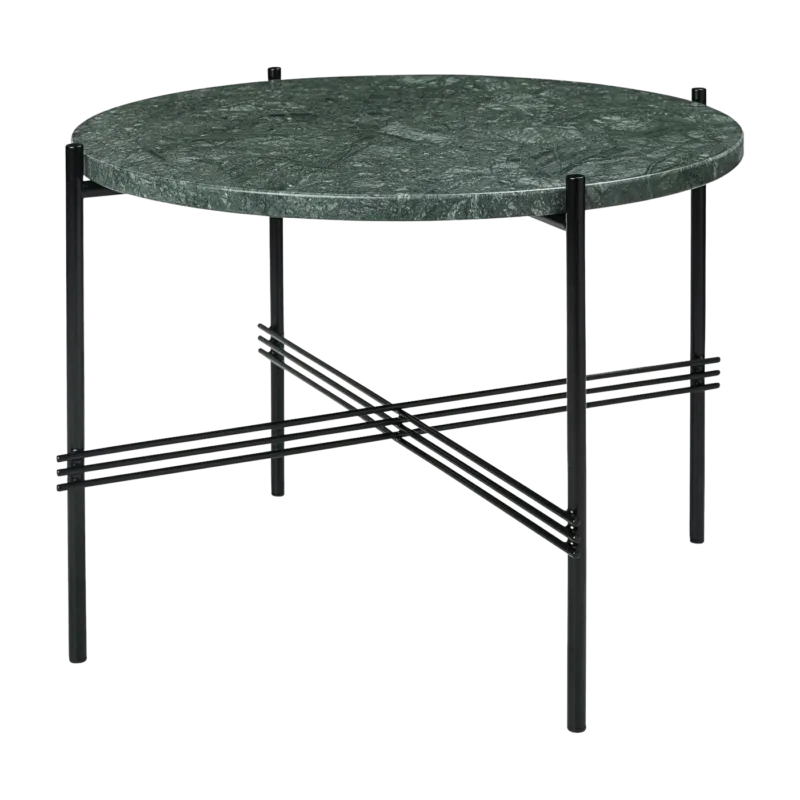 Table basse en marbre vert 55 cm TS - Gubi - The Cool Republic